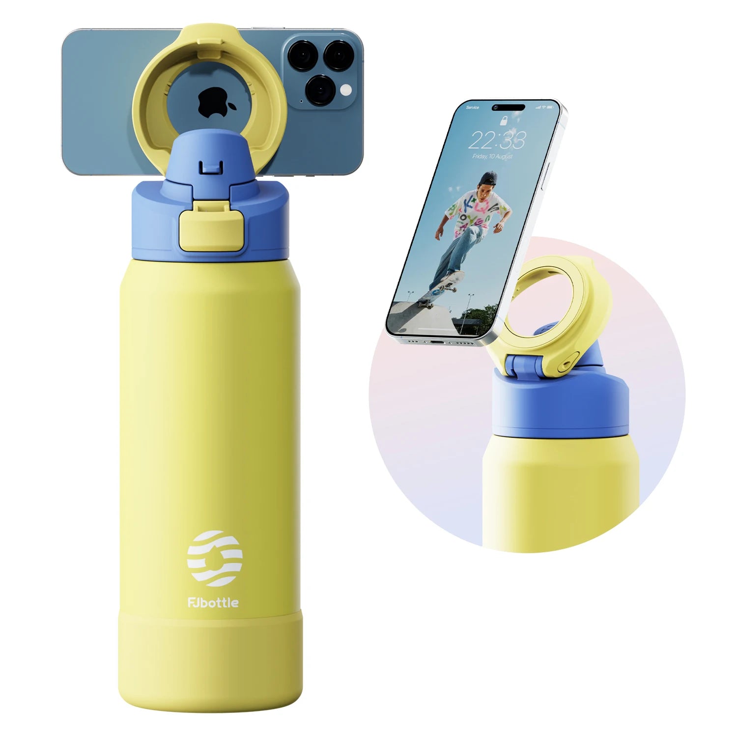 Premium Magnetic Cup Stainless Steel Tumbler - Ergonomic Everywhere