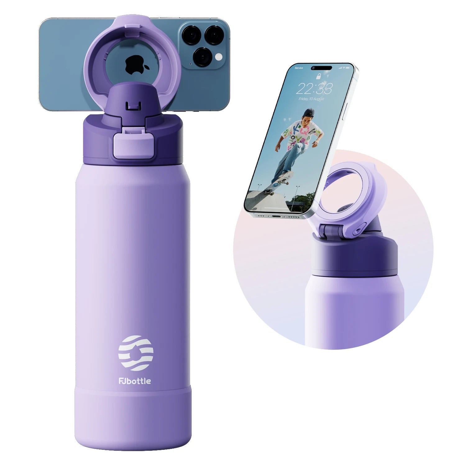 Premium Magnetic Cup Stainless Steel Tumbler - Ergonomic Everywhere